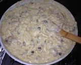 塩麹チキン茸マカロニグラタンフランスパン作り方15写真