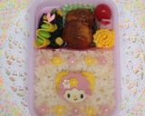 うさぎ型で簡単☆マイメロ ＊キャラ弁＊作り方6写真