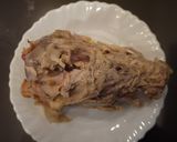 リメイク！　丸鶏のローストのガラスープ♪作り方1写真