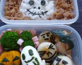 Halloween lunch box作り方10写真