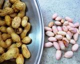 生落花生の甘味噌煮作り方1写真