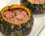 丸ごとかぼちゃのカレークリームドリア作り方2写真