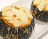 丸ごとかぼちゃのカレークリームドリア作り方4写真