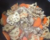 豚肉☆レンコン炒め作り方5写真