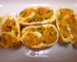 フライパンでかぼちゃの卵焼き作り方12写真