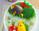 赤いトマトのうさちゃんのキャラ弁作り方4写真
