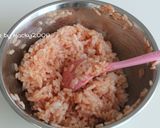 りんごちゃん♪ひと口おにぎり☆作り方2写真