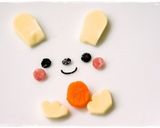 ＊キャラ弁＊イースター★まん丸さちゃん♡作り方3写真