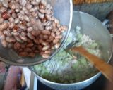 うずら豆のポークビーンズ作り方5写真