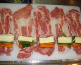 豚肉と野菜のロール揚げ作り方3写真