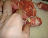 豚肉と野菜のロール揚げ作り方4写真