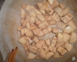 レンコンとさといもの煮物作り方3写真