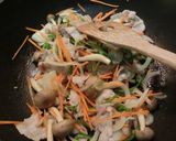 麺は半分♡切干大根deヘルシーな焼きそば作り方3写真