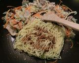 麺は半分♡切干大根deヘルシーな焼きそば作り方6写真