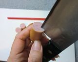 お弁当に！ストローで＊お花ウインナー＊作り方2写真
