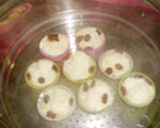 レンジで手軽に♫長芋入り酒蒸しパン作り方7写真
