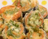 くるくる渦巻き竹輪チーズの磯辺揚げ作り方6写真