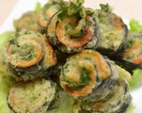 ちくわチーズ＋青紫蘇♪海苔巻き風作り方17写真