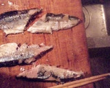 秋刀魚のペペロンチーノ風作り方9写真