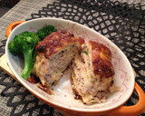 油揚げで豚とホタテの重ね焼き♥塩麹in作り方5写真