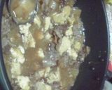 ずぼらな肉豆腐♪作り方5写真