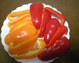 パプリカのソテー作り方1写真