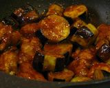 ■鶏肉と茄子の味噌カレー炒め■作り方7写真