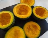 カボチャ丸ごとグラタン作り方2写真