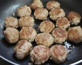 とろとろキャベツとミートボールのトマト煮作り方4写真