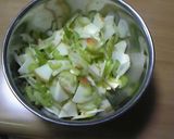 不思議な食感＠セロリとりんごのサラダ作り方3写真