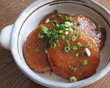 蓮根餅のバター照焼き作り方4写真
