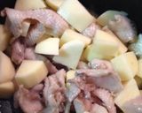 鶏皮で肉ジャガ★簡単！母の味再現★作り方3写真