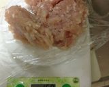 れんこん挽肉の蒸しあんかけ作り方2写真