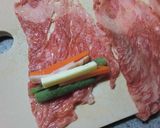 ＊牛肉のロール煮デミソース＊作り方2写真