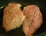 ■鶏むね肉のロースト・粒マスタードソース作り方2写真