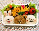 キャラ弁＊コニー・ブラウン・ムーン作り方4写真