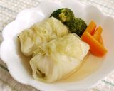 鶏挽肉とお豆腐で☆ヘルシーロールキャベツ作り方8写真