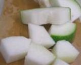 ＊冬瓜の鶏そぼろあんかけ＊作り方1写真