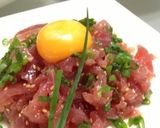 ヘルシーおかずまぐろユッケ作り方5写真