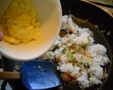 干しエビのチャーハン作り方5写真