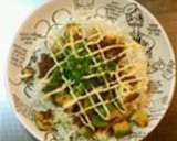 簡単！アボカドと甘辛挽肉の丼ぶり作り方6写真
