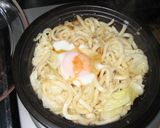タジンにおまかせ！　ウマウマ半熟うどん作り方4写真