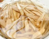 韓国料理ー牛蒡のコチュジャン金平作り方1写真