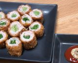 豚バラの水菜巻きカツ☆作り方8写真