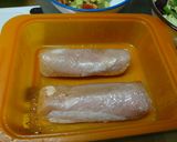 レンジチキンロール・野菜バルサミコソース作り方3写真