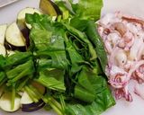 ヘルシー超簡単！なすとほうれん草パスタ作り方3写真