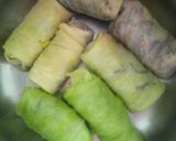 餃子のタネの残りでロールキャベツ♪作り方3写真