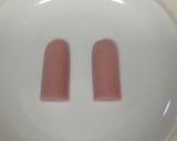 超簡単☆ピンクのうさぎ ＊キャラ弁＊作り方2写真