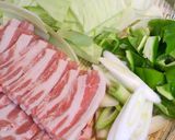 キャベツと豚肉の辛味噌炒め作り方1写真