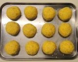 簡単おいしい☆かぼちゃの揚げ胡麻団子作り方7写真